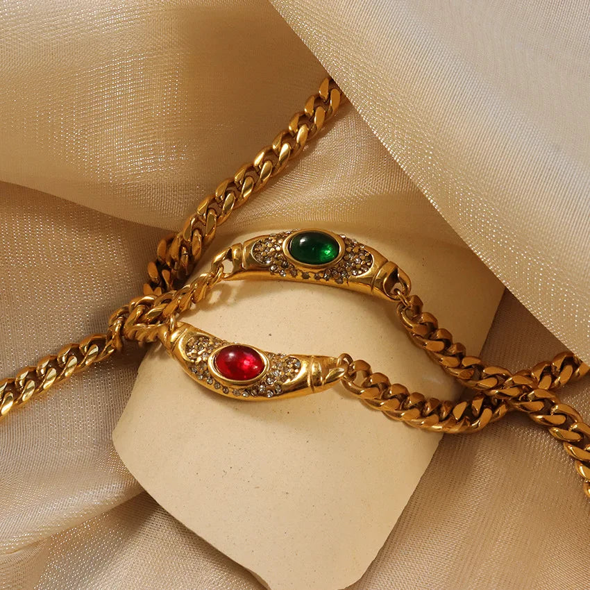 Collier Médiéval Cristal