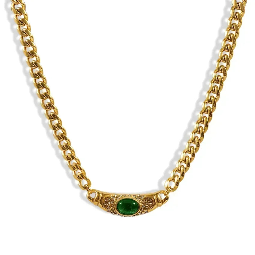 Collier Médiéval Cristal