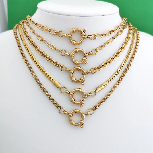 Collier Marin Acier Inoxydable