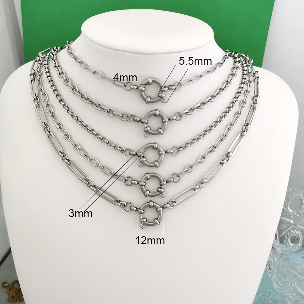 Collier Marin Acier Inoxydable