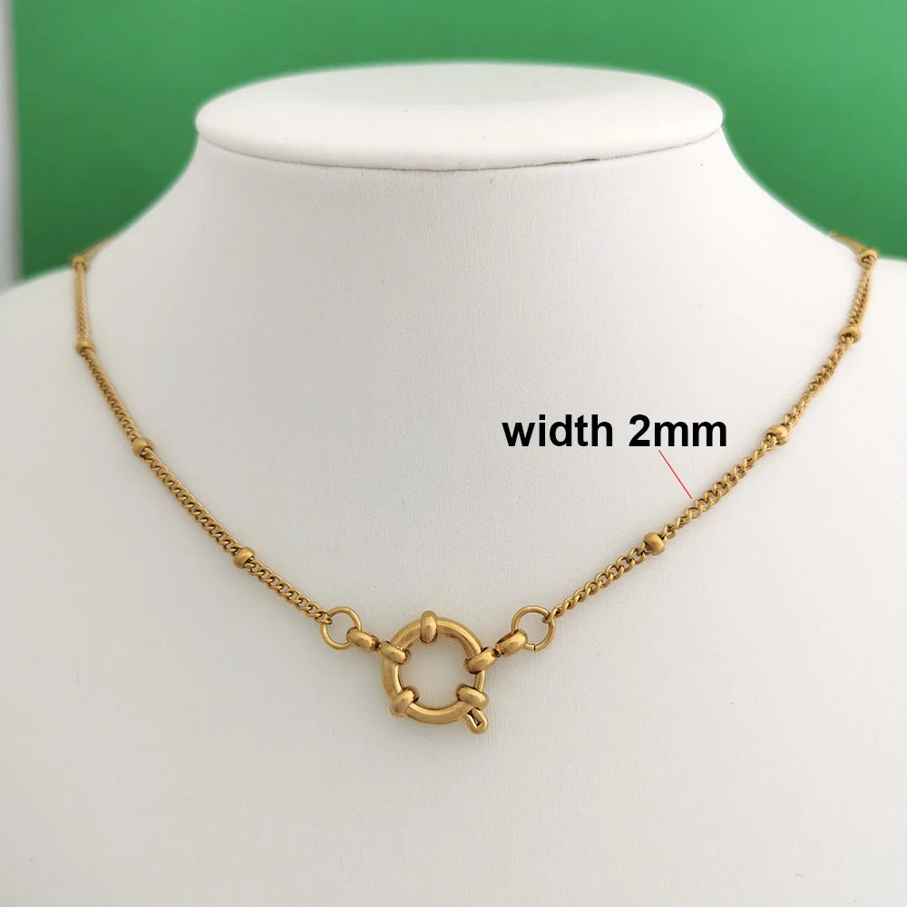 Collier Marin Acier Inoxydable