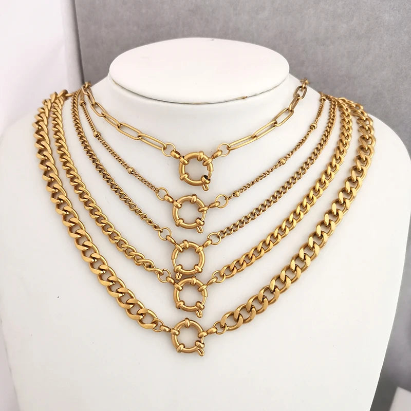 Collier Marin Acier Inoxydable