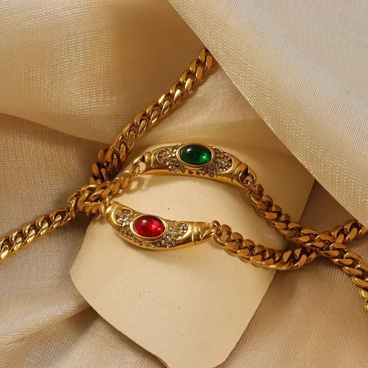 Collier Médiéval Cristal